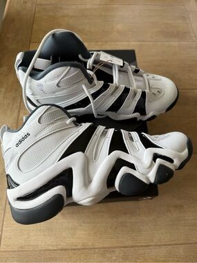 adidas Crazy Eight Men’s White & Black Basketball Sneakers
